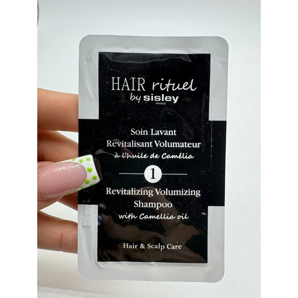 Hair Rituel by Sisley Revitalizing Volumizing Shampoo Camellia Oil 8ml Sample